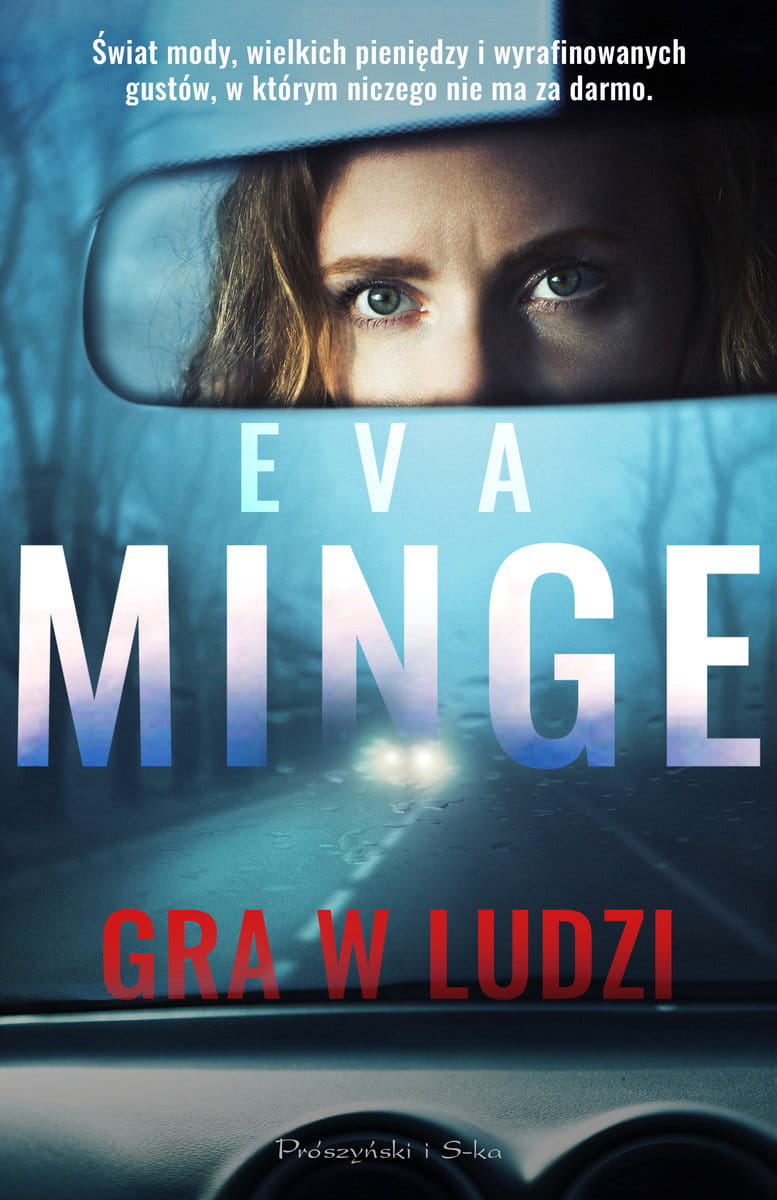 Książka z autografem Eva Minge "Gra w ludzi"